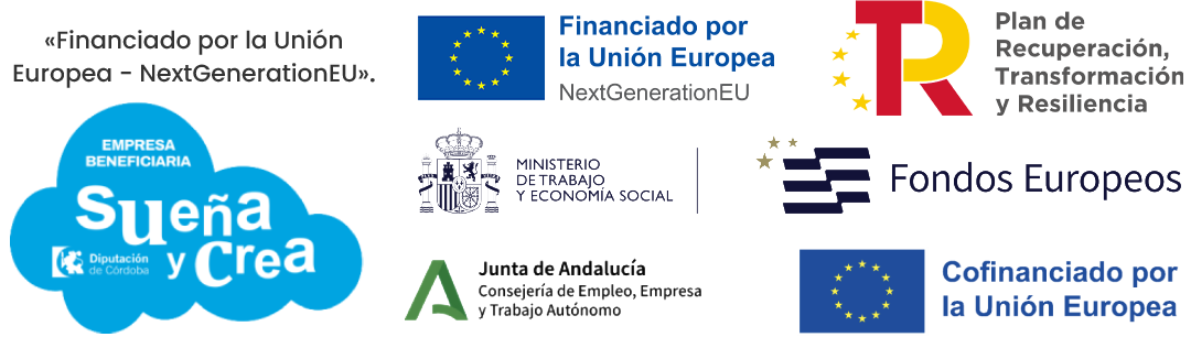 Logos de las entidades cuyo proyecto es financiado por la Unión Europea – NextGenerationEU